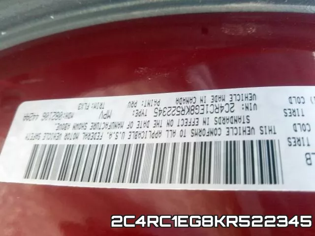 2C4RC1EG8KR522345 фото 2
