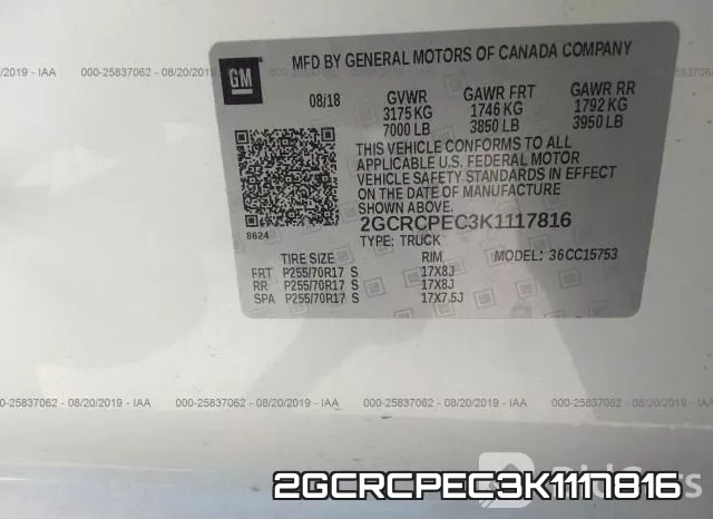 2GCRCPEC3K1117816 фото 10