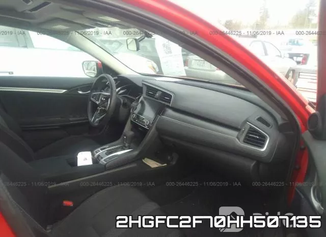 2HGFC2F70HH507135 фото 6