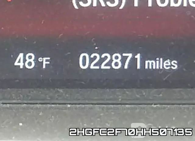 2HGFC2F70HH507135 фото 8