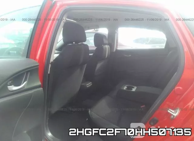 2HGFC2F70HH507135 фото 9