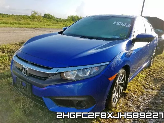 2HGFC2F8XJH589227 фото 3