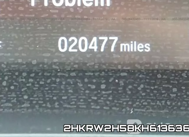2HKRW2H58KH613636 фото 8