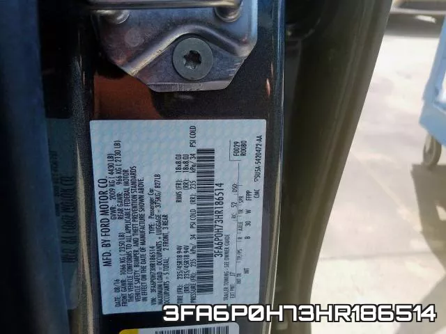 3FA6P0H73HR186514 фото 2