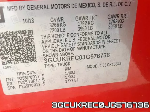 3GCUKREC0JG576736 фото 2