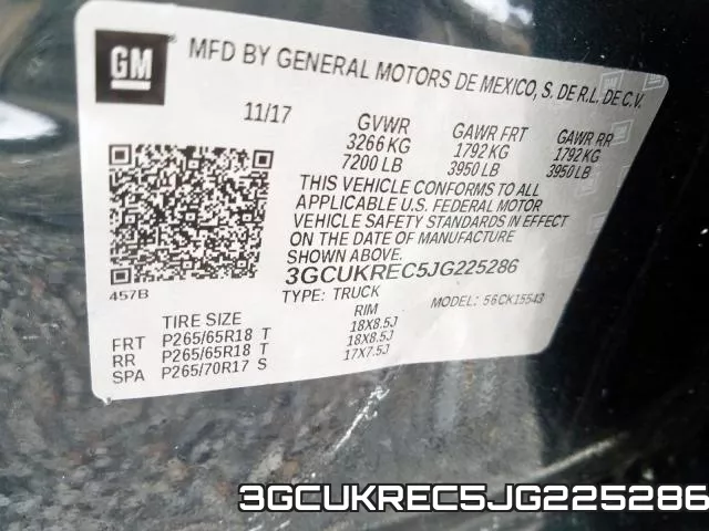 3GCUKREC5JG225286 фото 2