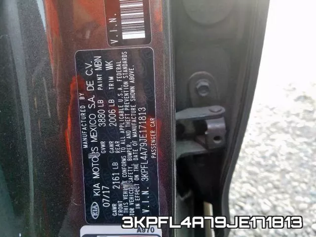 3KPFL4A79JE171813 фото 2