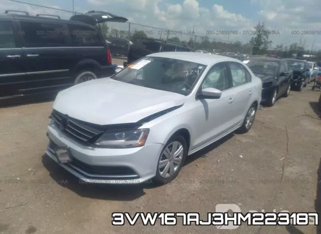 3VW167AJ3HM223187 фото 3