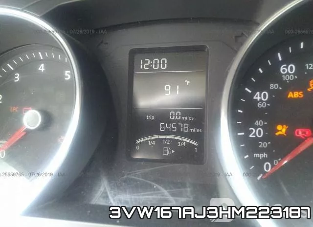 3VW167AJ3HM223187 фото 7
