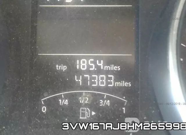 3VW167AJ8HM265998 фото 7