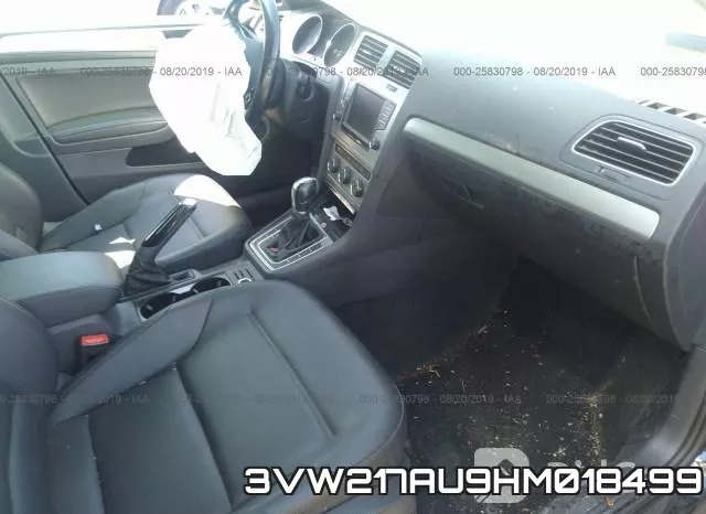 3VW217AU9HM018499 фото 5
