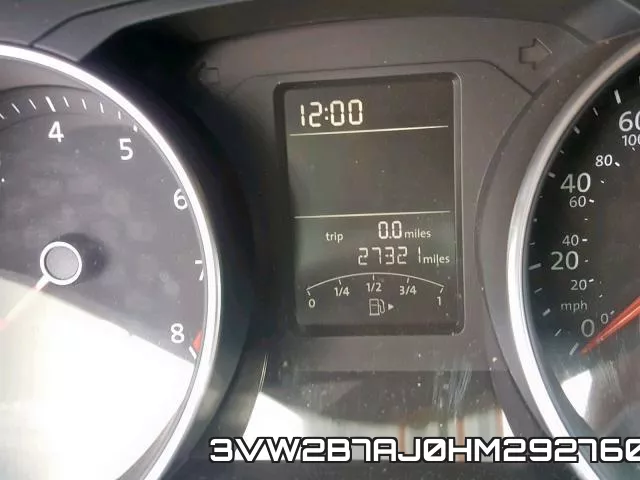 3VW2B7AJ0HM292760 фото 8