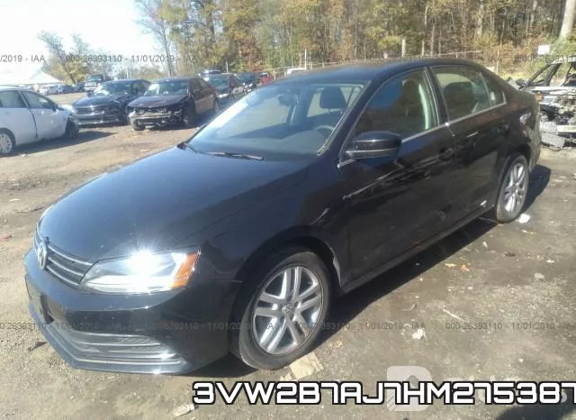 3VW2B7AJ7HM275387 фото 2