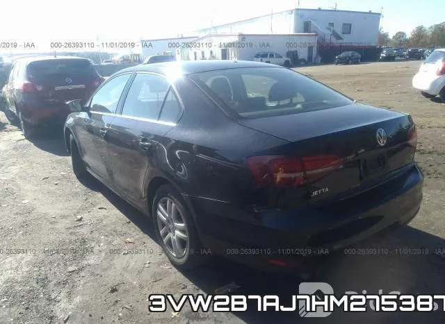 3VW2B7AJ7HM275387 фото 3