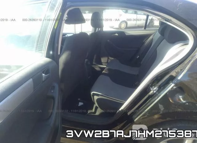 3VW2B7AJ7HM275387 фото 8