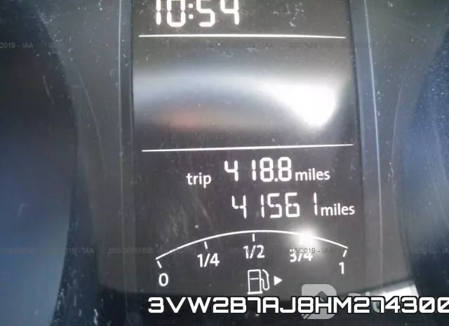 3VW2B7AJ8HM274300 фото 8