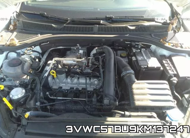 3VWC57BU9KM137247 фото 2