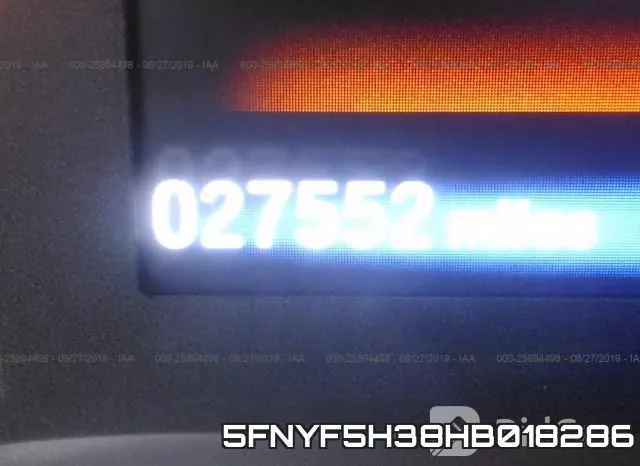 5FNYF5H38HB018286 фото 7