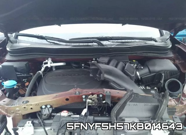 5FNYF5H57KB014643 фото 2