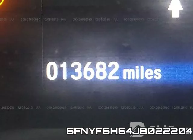 5FNYF6H54JB022204 фото 8
