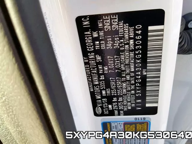 5XYPG4A30KG530640 фото 2