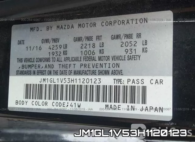 JM1GL1V53H1120123 фото 9