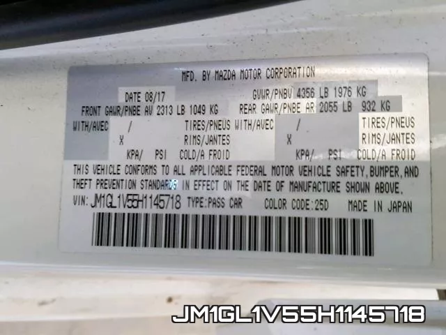 JM1GL1V55H1145718 фото 2