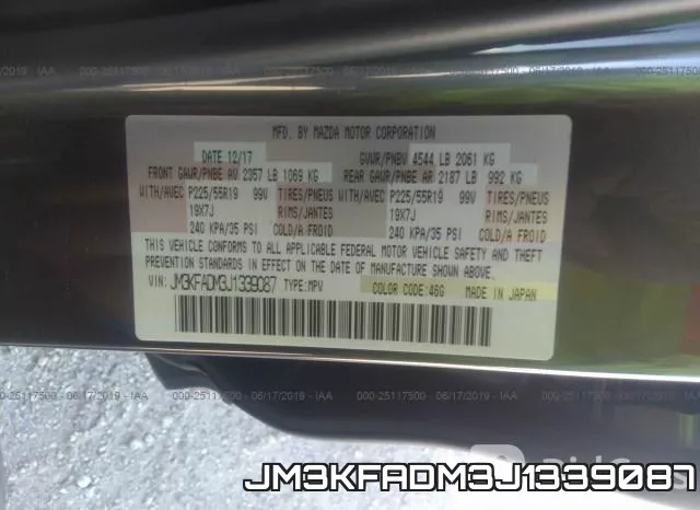 JM3KFADM3J1339087 фото 9