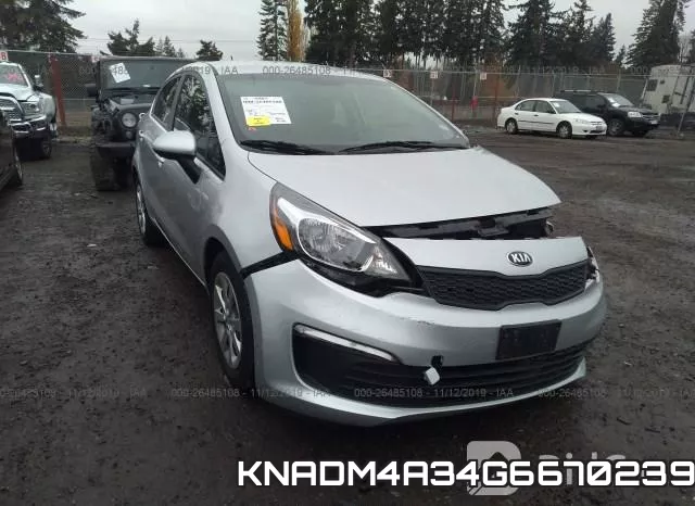 KNADM4A34G6670239 фото 2