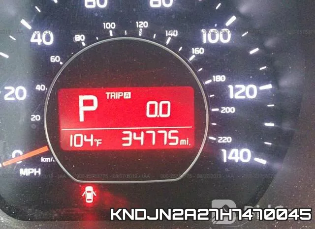 KNDJN2A27H7470045 фото 8