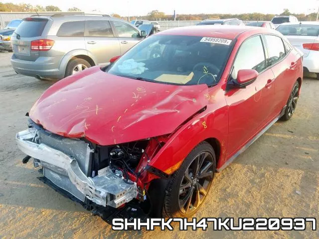 SHHFK7H47KU220937 фото 2