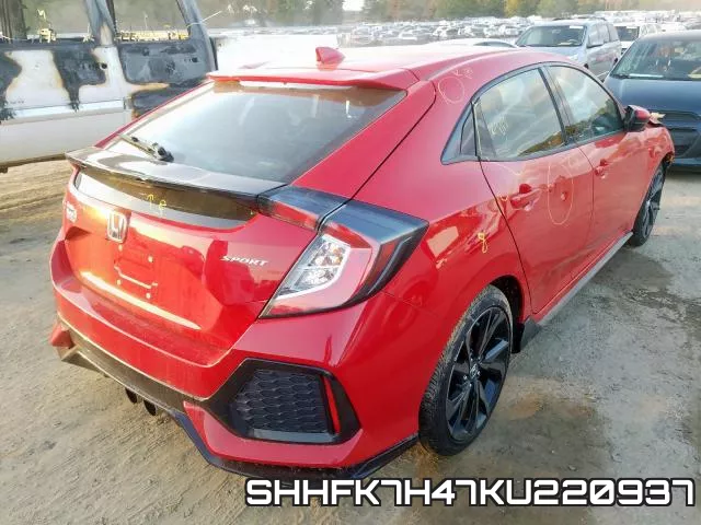 SHHFK7H47KU220937 фото 4