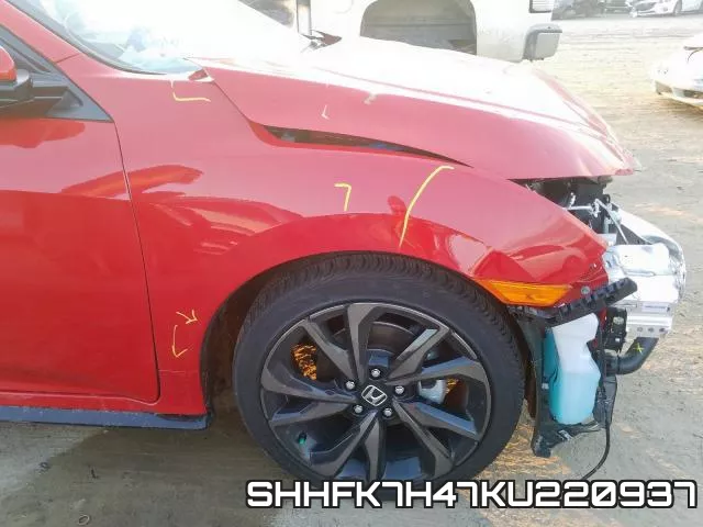 SHHFK7H47KU220937 фото 8