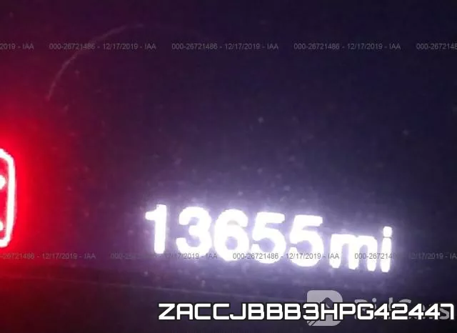 ZACCJBBB3HPG42447 фото 7