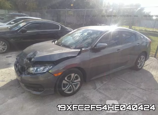 19XFC2F54HE040424 фото 3