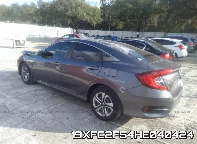 19XFC2F54HE040424 фото 4