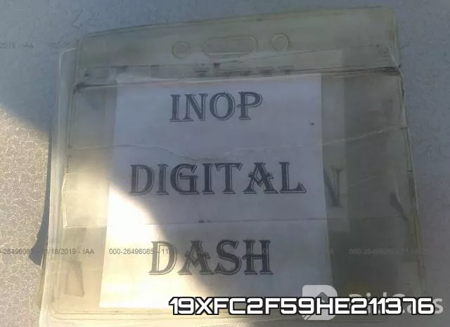 19XFC2F59HE211376 фото 8