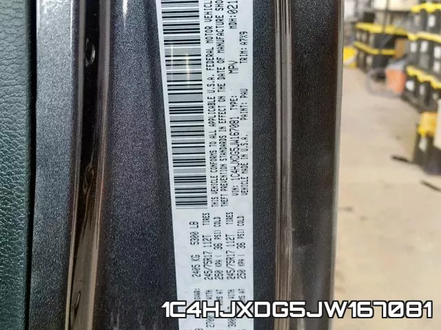 1C4HJXDG5JW167081 фото 2