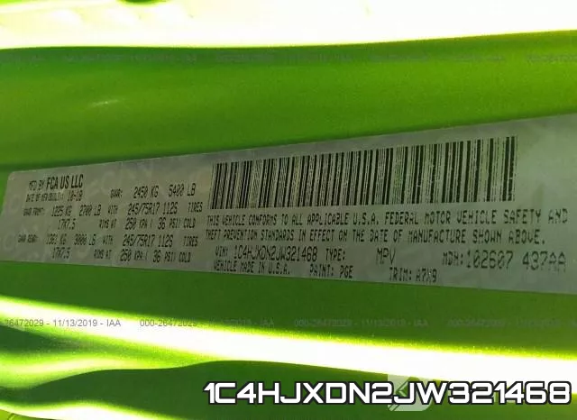 1C4HJXDN2JW321468 фото 10