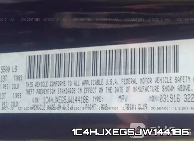 1C4HJXEG5JW144186 фото 9