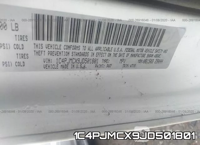 1C4PJMCX9JD501801 фото 10