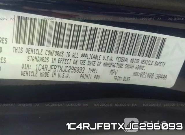 1C4RJFBTXJC296093 фото 10