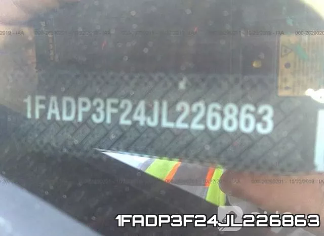 1FADP3F24JL226863 фото 10