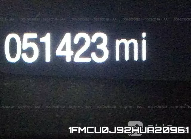 1FMCU0J92HUA20961 фото 8