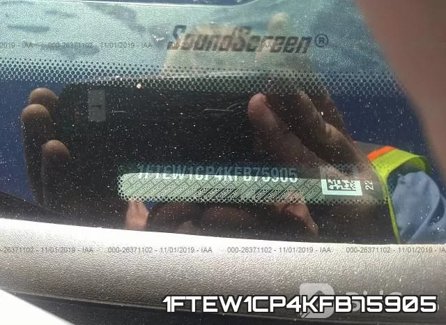 1FTEW1CP4KFB75905 фото 8