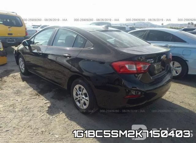 1G1BC5SM2K7150403 фото 4