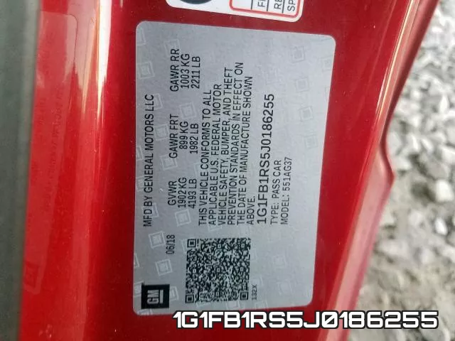 1G1FB1RS5J0186255 фото 2