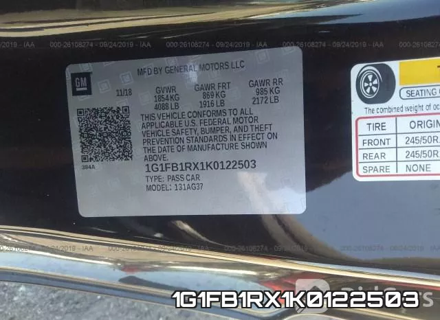 1G1FB1RX1K0122503 фото 10