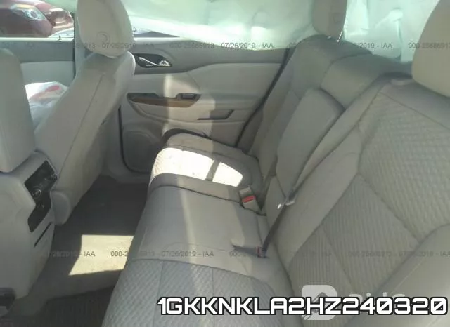1GKKNKLA2HZ240320 фото 8