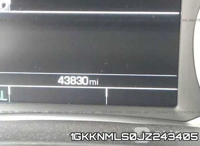 1GKKNMLS0JZ243405 фото 5